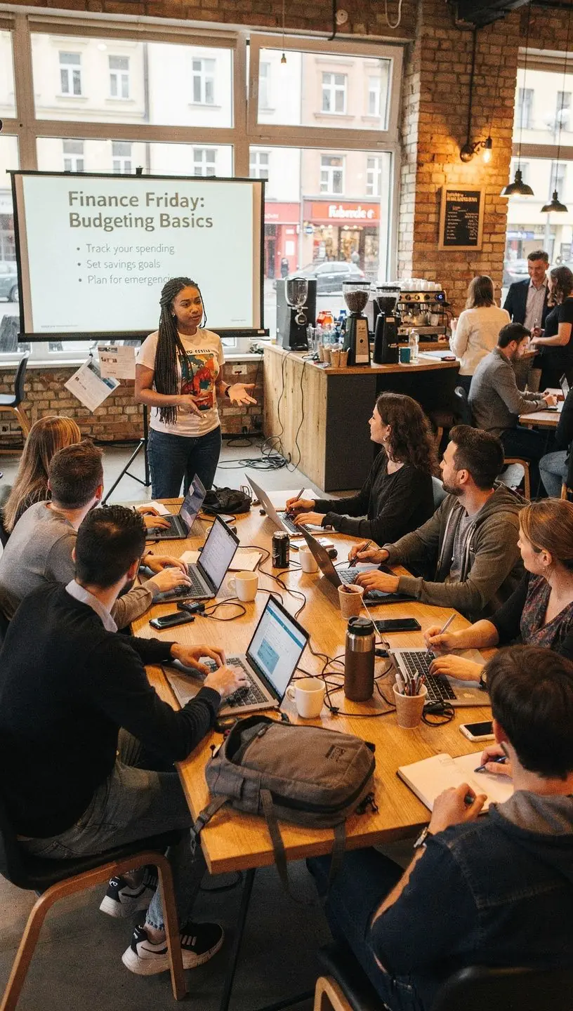 Fotografie spokojeného člověka kontrolujícího svůj rozpočet na notebooku.