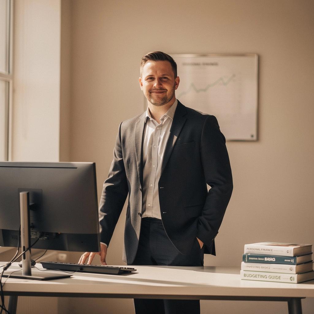 Graf znázorňující měsíční rozpočet s výdaji a příjmy.